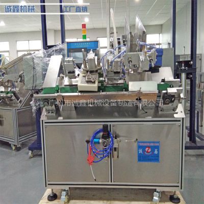 誠鑫機械 小型半自動面膜封口機，帶日期打印功能，助力高效包裝